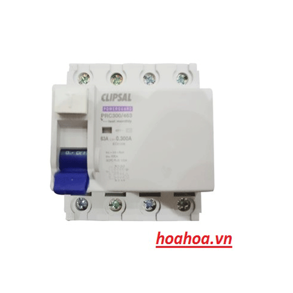 Cầu Dao Chống Dòng Rò RCCB 4P 63A 300mA(Clipsal)