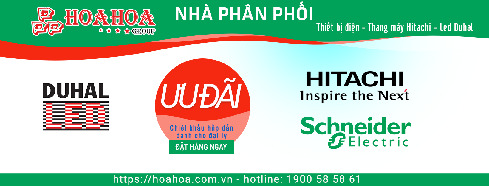 nhà phân phối thiết bị điện Schneider