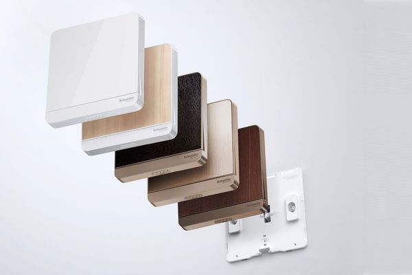 Mẫu mã đa dang của công tắc điện Schneider