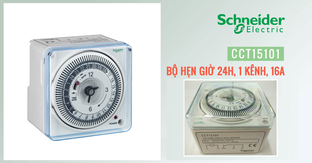 bộ hẹn giờ CCT15101 Schneider