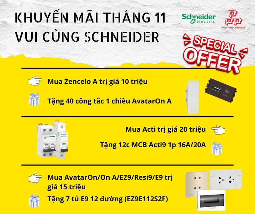 Khuyến mãi tháng 11 cùng Hoa Hoa