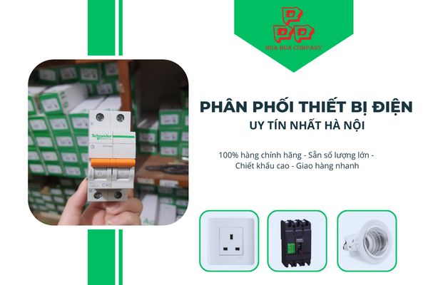 Nhà phân phối thiết bị điện uy tín nhất hà nội