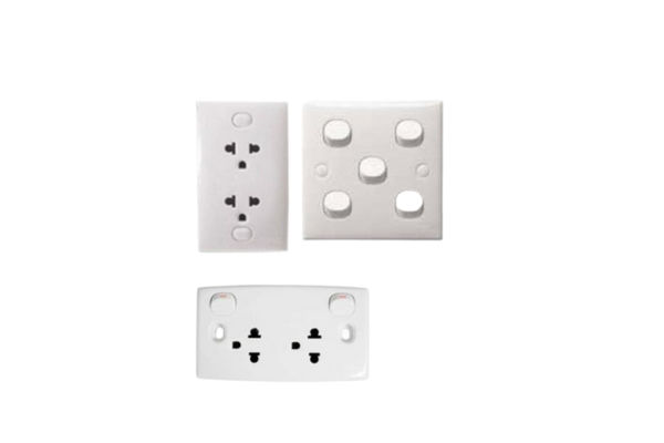 Các dòng công tắc ổ cắm cho gia đình