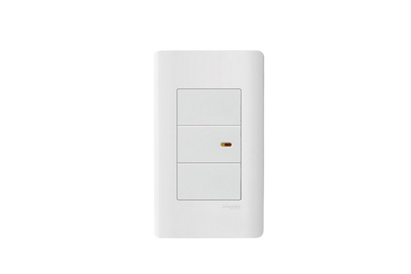 Mặt cho MCB 1 cực màu trắng Zencelo A Schneider