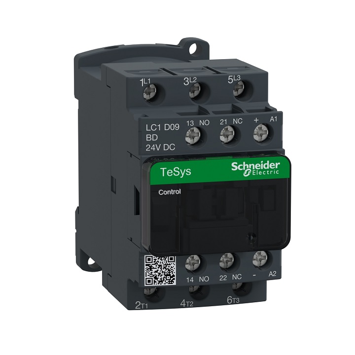 Contactor-Schneider-3P-9A-24Vdc-LC1D09BD
