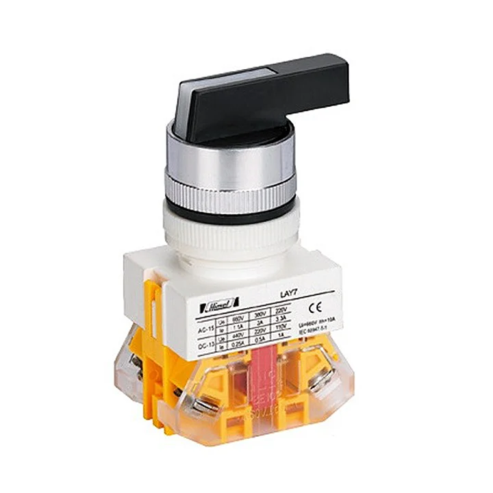 SELECTOR SWITCH 1NO+1NC Long handle 2-position