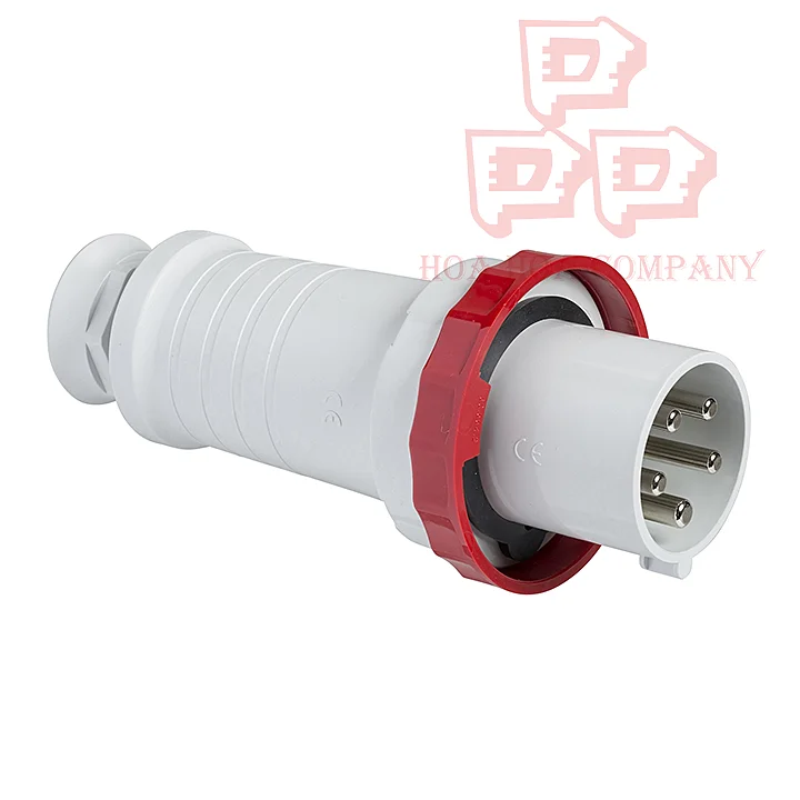 Phích cắm di động IP67 63A 4P+E 400V