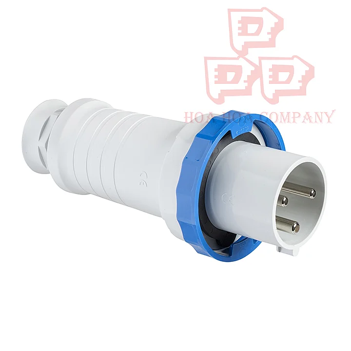 Phích cắm di động IP67 63A 2P+E 230V