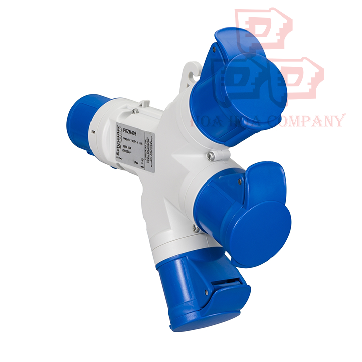 Ổ nối 3 ngả IP44 16A 2P+E 230V