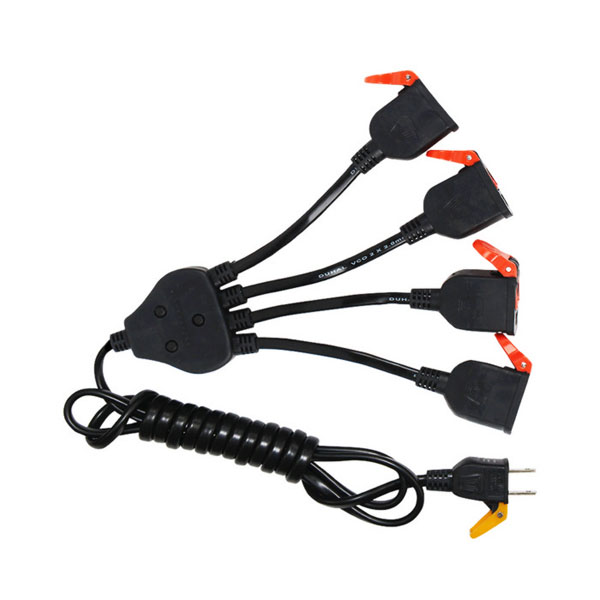 Ổ cắm nối dây 1 tay chia 4 dài 3m