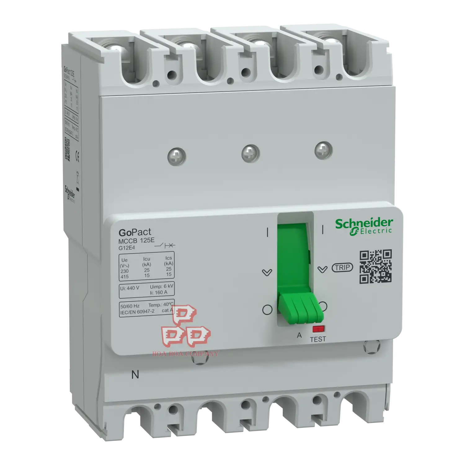 Aptomat MCCB 4P 100A 15kA
