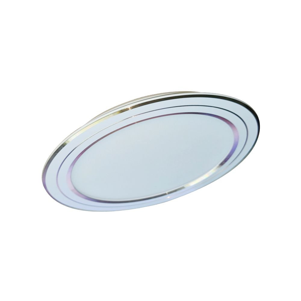 Đèn panel viền xi 9W 6500K Ø90 KDGT60726S