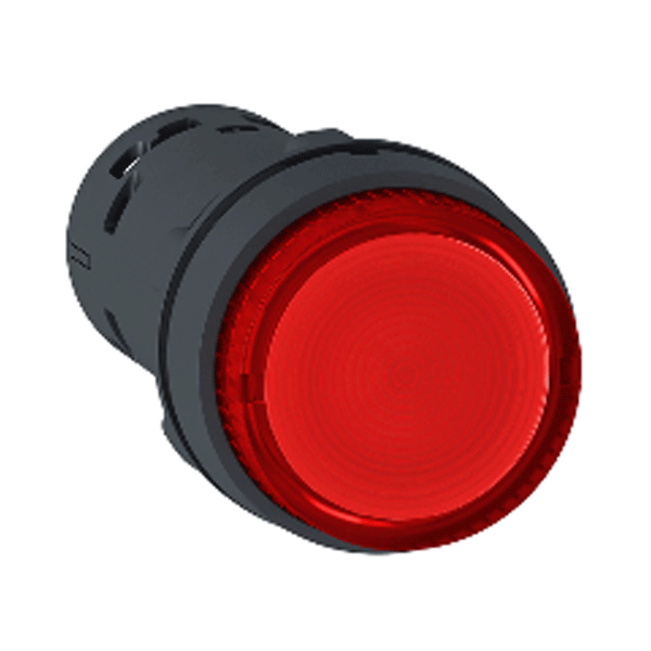 Nút nhấn có đèn LED điện áp 230Vac, N/O, màu đỏ