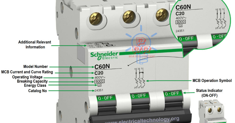thiết bị đóng cắt mcb