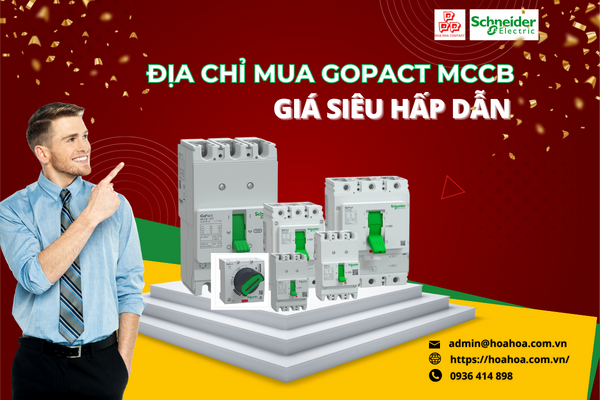 Địa chỉ mua cầu dao tự động MCCB GoPact Schneider