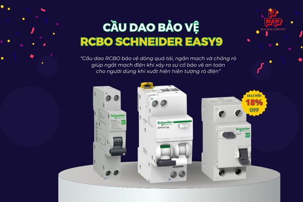 Ưu điểm nổi bật của Cầu dao bảo vệ RCBO Schneider Easy9 
