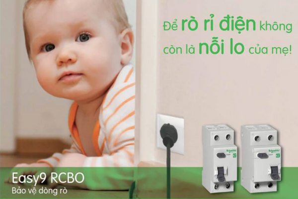 Ưu điểm nổi bật của Cầu dao bảo vệ RCBO Schneider Easy9 