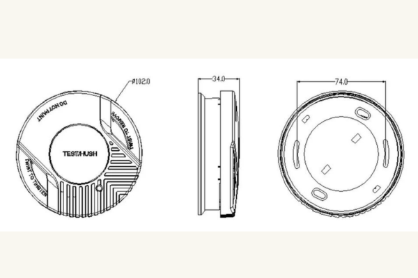 Đánh giá thiết bị báo khói độc lập không dây Kingdun KD-29E 