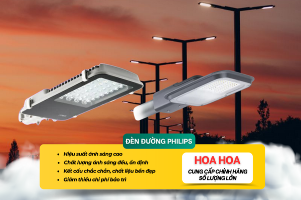 đèn đường Philips - Giải pháp chiếu sáng bền vững