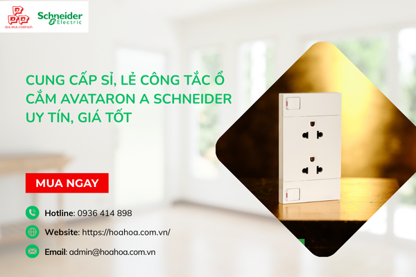  Cung cấp sỉ, lẻ công tắc ổ cắm AvatarON A Schneider uy tín, giá tốt
