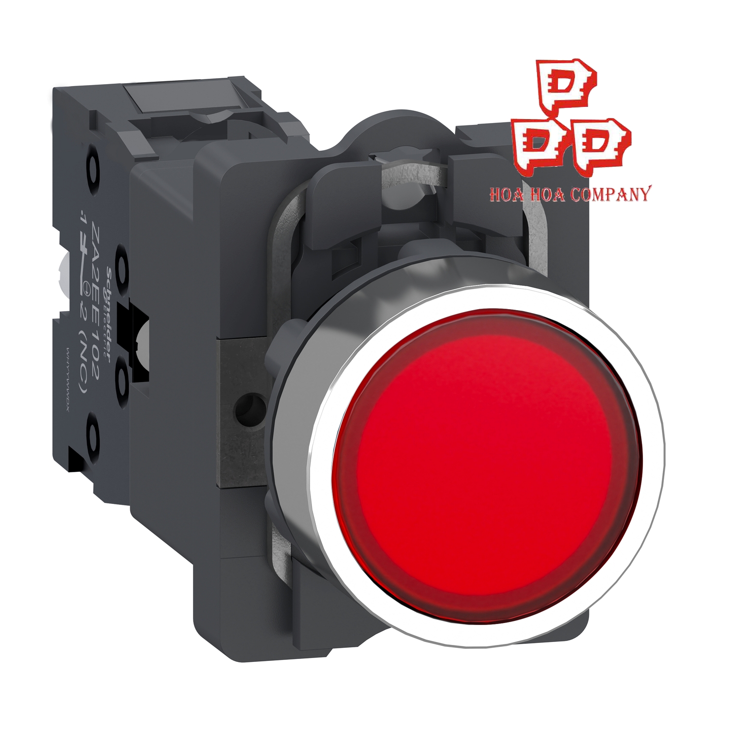 Nut-Nhan-Co-Den-Bao-Do-1-NC-24V-XA2AW34B2