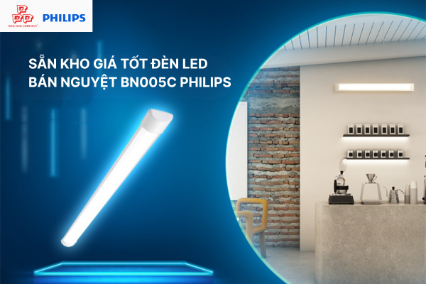  Sẵn kho giá tốt đèn LED bán nguyệt BN005C Philips