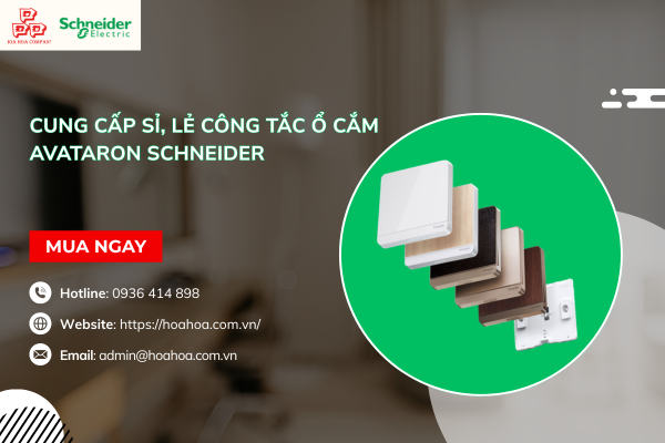  Cung cấp sỉ, lẻ công tắc ổ cắm AvatarOn Schneider