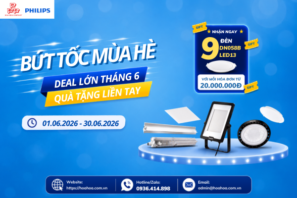  Chương trình khuyến mãi: Bứt tốc mùa hè - Deal lớn tháng 6, quà tặng liền tay