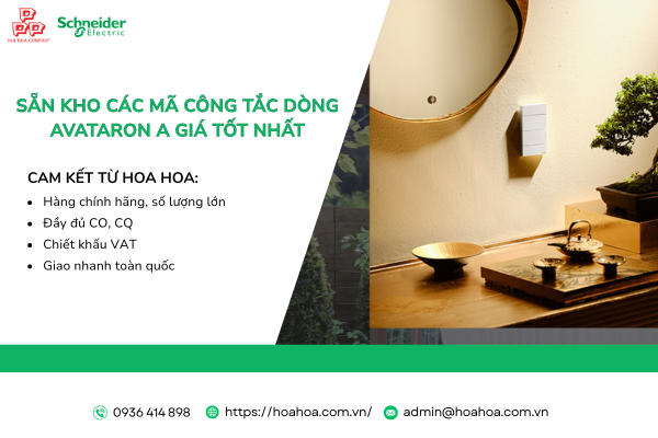  Sẵn kho các mã công tắc dòng AvatarOn A giá tốt nhất