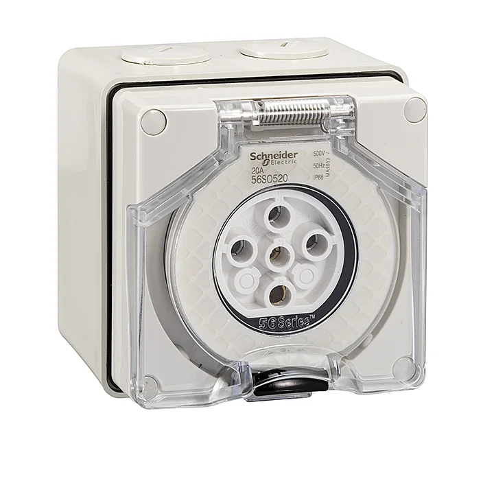 Ổ cắm 5P 40A 500V IP66