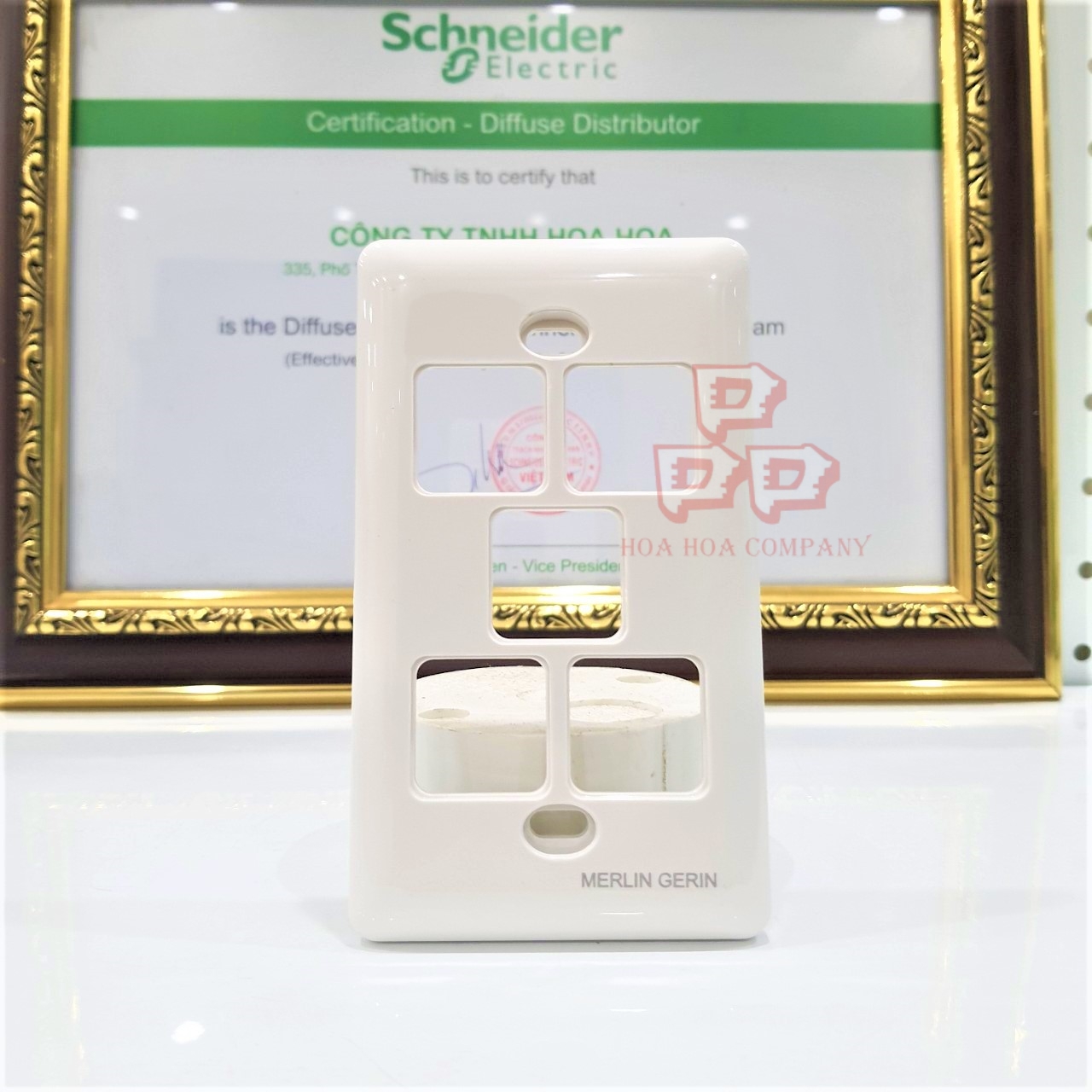 Mặt 5 lỗ Merlin Gerin (Schneider)