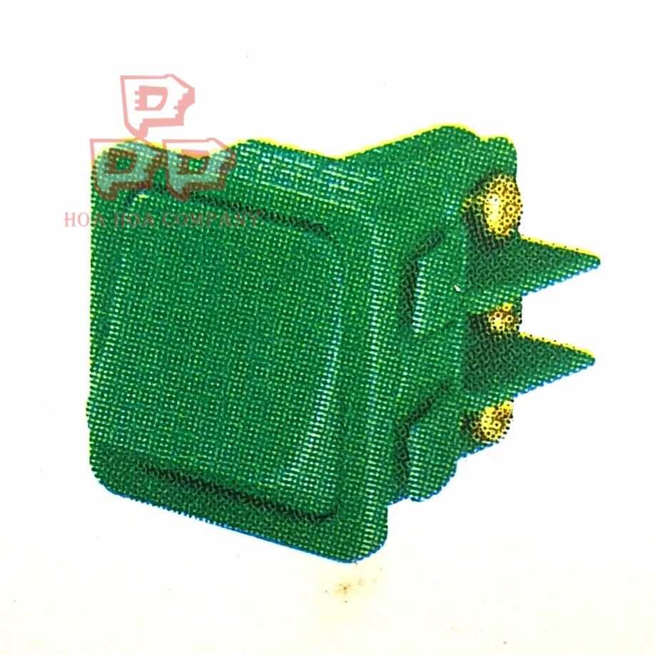 Công tắc 2 chiều màu xanh lá Merlin Gerin (Schneider)