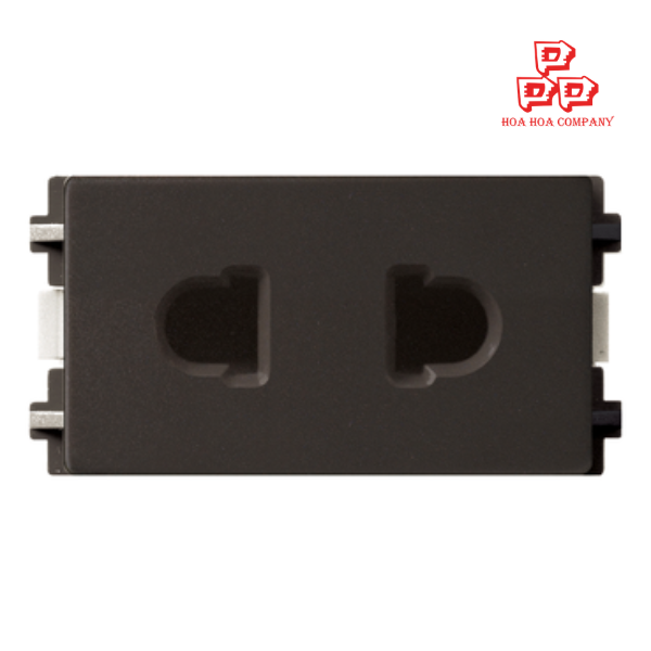 Ổ đơn,  2 chấu size S - Đồng