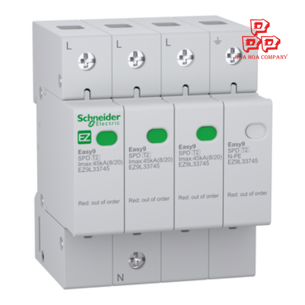 Chống sét 3P+N 45kA 400V