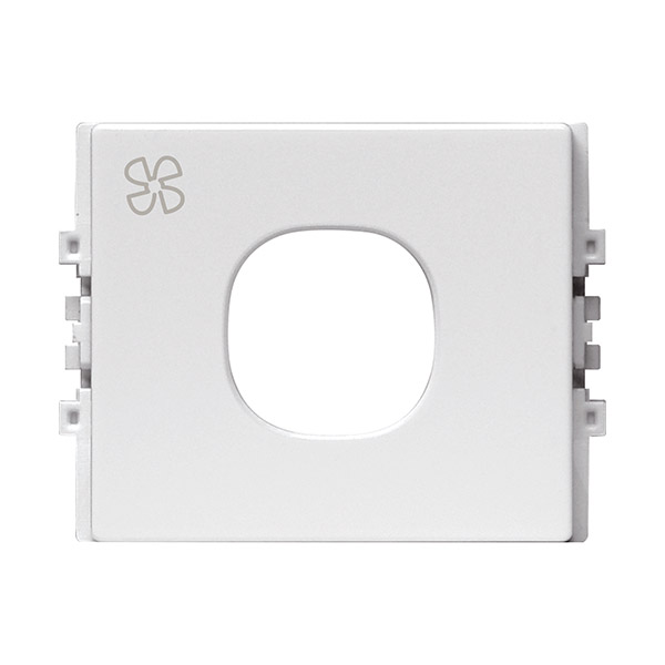 Phím che Dimmer Quạt size M màu trắng Schneider