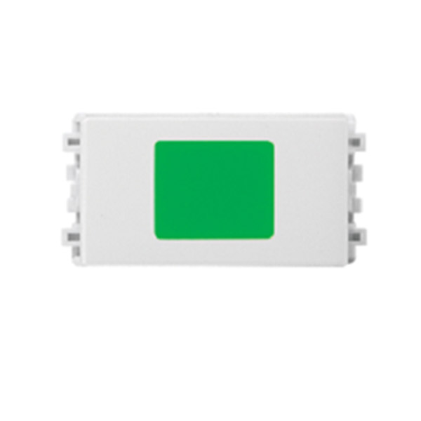 Đèn báo xanh size S màu trắng Schneider